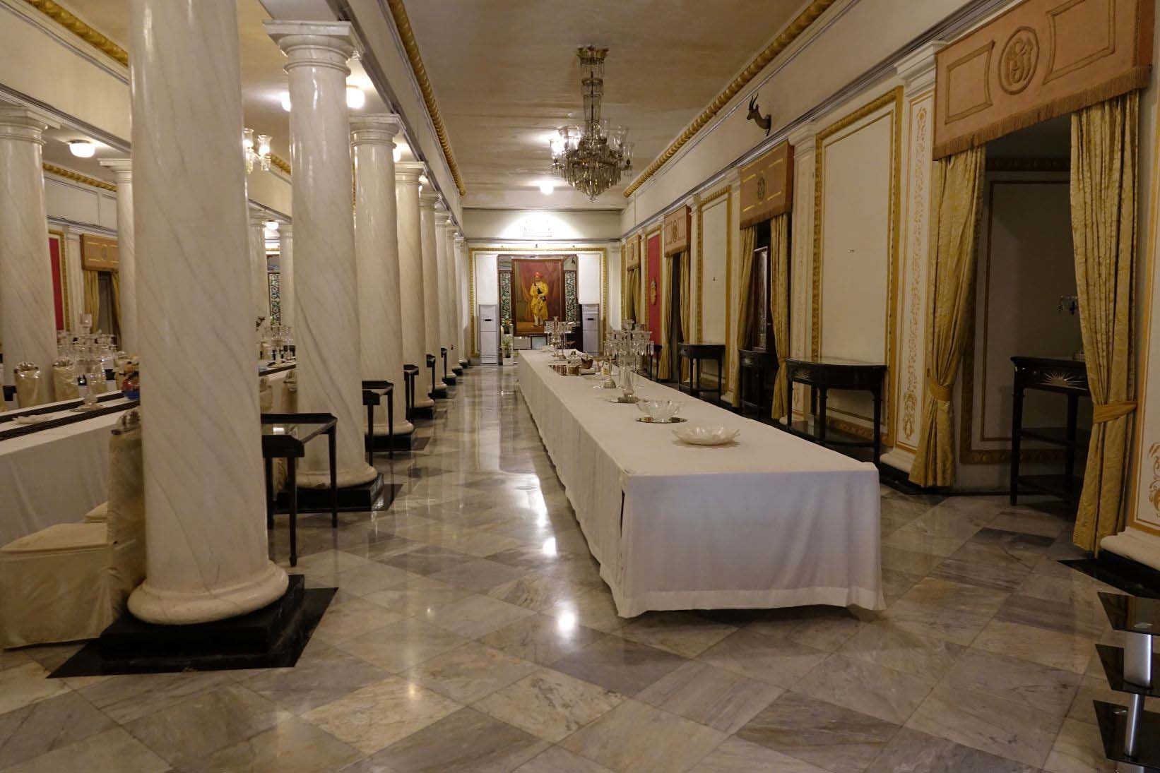 gwalior palast speisesaal